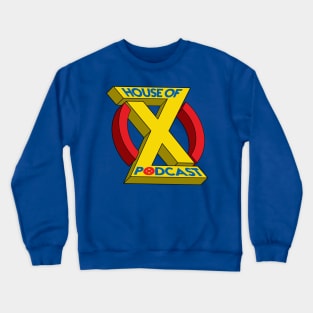 HouseOfX-Podcast by Neon Horror Crewneck Sweatshirt